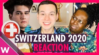 Switzerland Eurovision 2020 Reaction  Gjons Tears quotRépondezmoiquot [upl. by Ashby]