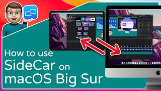 How to Extend your Mac Screen with your iPad SideCar for macOS Big Sur Tutorial [upl. by Machutte]