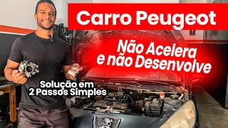 PEUGEOT COM PROBLEMA NA ACELERAÇÃO [upl. by Gurango]