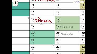 Plan a trip to Japan with the Stift Calendar App [upl. by Etnor771]