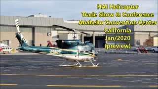 HAI HELIEXPO 2020 in Anaheim Convention Center preview [upl. by Hurlbut]