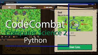 CodeCombat Level 15B Python Computer Science 2 Tutorial with Answers [upl. by Adest103]