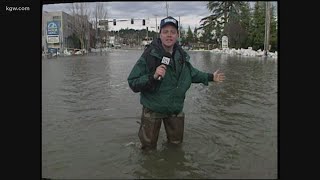 KGW Vault The Willamette Valley flood of 1996 [upl. by Liborio]