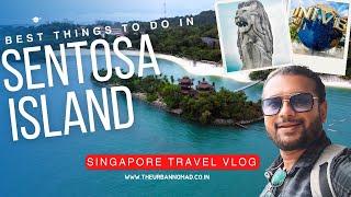 BEST Things to Do in A Day in Sentosa Island Singapore Travel Guide 2024 SEA Aquarium Beach Fun [upl. by Yggep]