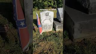 Southern soldier buried in Indiana shorts [upl. by Eveline]