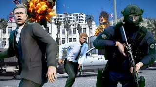 Hotel Shootout  GTA 5 SWAT Movie [upl. by Joiner]