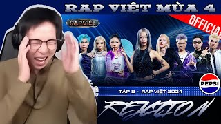 Rap Việt 2024 Tập 8  ViruSs Reaction [upl. by Nirad]