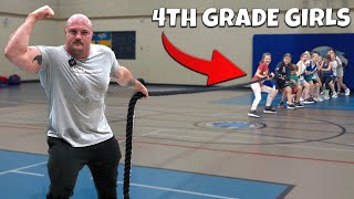 How Many 4th Graders Does it Take to Beat the Worlds Strongest Man [upl. by Mylo]