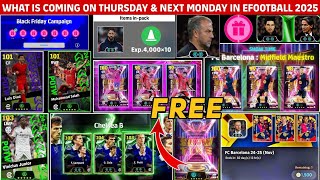 Free Showtime What is coming on Thursday amp next Monday in eFootball 2025 v420 Update Season 1 [upl. by Annaej205]