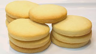 3 Ingredient Shortbread Cookies  Easy and Delicious Shortbread Cookies [upl. by Pare]