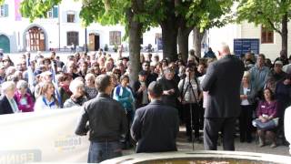 13 Lukas Kundert  Kirchenratspräsident Marsch des Lebens für Israel Basel 2017 [upl. by Lihas]