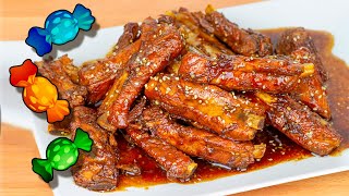 ✅ Receta COSTILLAS de CERDO AGRIDULCES 😍 Recetas chinas [upl. by Lichter]