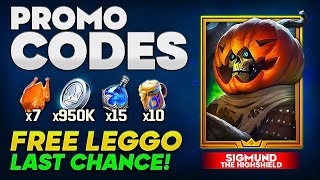 LAST LEGENDARY CHANCE 🔥 Latest Raid Promo Code ➕ Valid Raid Shadow Legends promo codes [upl. by Lerred]