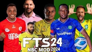 Jinsi ya kuseti na kudownload fts2024 mod NBC PL na timu ligii kuu commentary Swahili baraka MPENJA [upl. by Eerased]