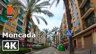 MONCADA Montcada Driving Tour  Valencia  Spain 4K60fps [upl. by Lyckman]