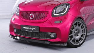 Frontspoiler für Smart fortwo 453ㅣCSL519ㅣcsrautomotive [upl. by Bertle]