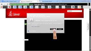 Java not working un detected in Chrome Firefox Opera iE Windows 7 fix [upl. by Firooc]