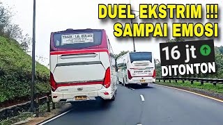 16 juta kali ditonton VIRAL SEDUNIA  Bus balapan primajasa vs sinar jaya [upl. by Siekram523]