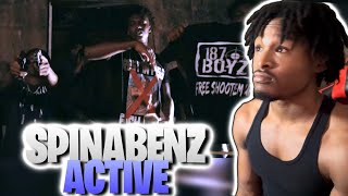 SPINABENZ  Active Official Music Video REACTION [upl. by Hanoy]