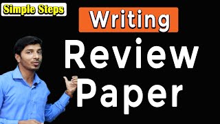 how to write a review paper II how to write a review article II how to write a research paper [upl. by Hinman]