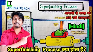 Working of Superfinishing processHindi [upl. by Dierolf967]