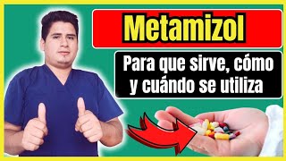 ¡Descubre Qué es y Para Qué Sirve Metamizol Dosis y Cómo se Toma [upl. by Oriole]