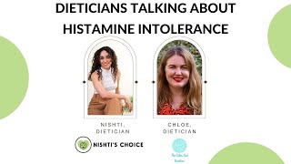 Dieticians discuss the low histamine intolerance and diet in detail  Livestream [upl. by Mccreary]