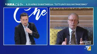 25 aprile Vittorio Feltri sbotta quotMa vergognatevi ci avete rotto le ple Allora non [upl. by Mehcanem]