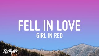 girl in red  we fell in love in october Lyrics [upl. by Clayberg]