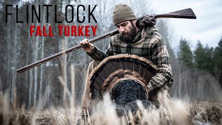 One last FLINTLOCK HUNT Fall Turkey Catch amp Cook [upl. by Queen]