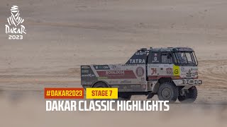 Dakar Classic Highlights  Stage 7  Dakar2023 [upl. by Ahsrat]