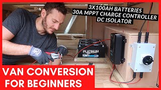 Beginner 12v Van Electrics  Beginner Van Conversion Series UK [upl. by Ajiram157]