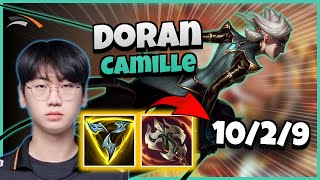 HLE Doran Camille vs Renekton  1418 [upl. by Bodwell918]