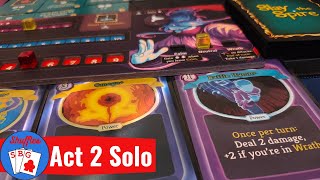 Slay the Spire the Board Game  Watcher Act 2 Solo Playthrough [upl. by Spracklen649]