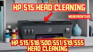 hp 515 head cleaning  hp smart tank 515 head cleaning  hp 500 head cleaning video yt 515 hp [upl. by Flower]