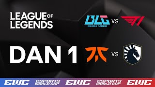 EWC LoL  T1 vs BLG  Fnatic vs Liquid  ESPORTS SVETSKO PRVENSTVO [upl. by Eanat]