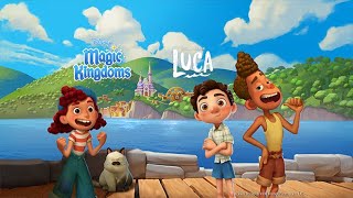 Disney Magic Kingdoms trailer Update 51  Luca [upl. by Jansson]