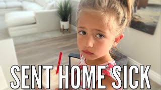 Stella is Sent Home Sick from School  New Changes at Home [upl. by Welford]