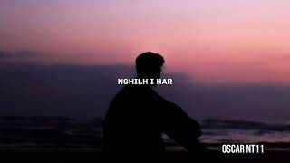 Mizo rap hla thar  Nghilh i har  Pod kid khan ft Cruz de khan amp Alexis  lyrics video [upl. by Enier]