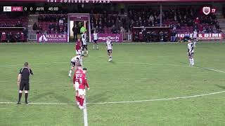 Arbroath 0  0 Ayr United  Match Highlights [upl. by Parrie]