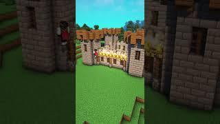 Minecraft Survival Castle 🏰 minecraft shorts [upl. by Valeta]