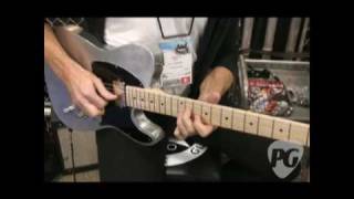 NAMM 10  Normandy Guitars Alumicaster Demo [upl. by Sac832]