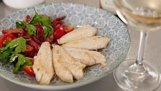 A WARM SALAD OF FLATHEAD CHORIZO amp POMEGRANATE DRESSING [upl. by Haldi]