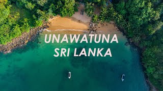 Unawatuna Sri Lanka  Jungle beach  Rumassala  Cinematic Video [upl. by Latashia]