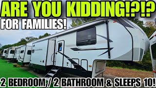 HUGE FAMILY WATCH THIS Coachmen Chaparral 375BAF Fifth Wheel RV [upl. by Ki]