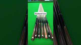 Omin Thailand Snooker Cue Sticks  Handmade Snooker Cue Sticks thailand snooker trend trending [upl. by Aziram]