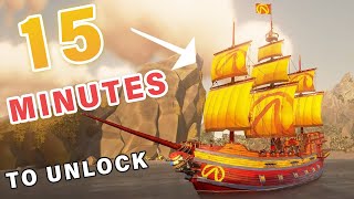 UNLOCK Mayhem Ship Set in 15 MINUTES ► Sea of Thieves [upl. by Adhamh]