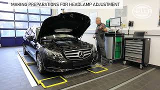 Replacing an LED headlight  MercedesBenz EClass W212 [upl. by Iahcedrom]