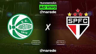 JUVENTUDE X SÃƒO PAULO AO VIVO  TRANSMISSÃƒO AO VIVO BRASILEIRÃƒO 2024 [upl. by Nylirahs147]