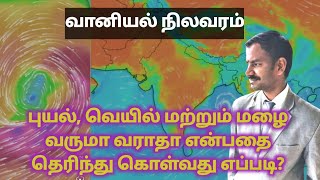 Weather Report l windy l Tamil l VR Knowledge AtoZ [upl. by Ynnattirb683]